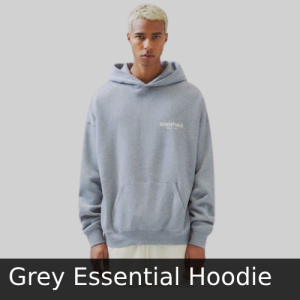 Grey Essentials Hoodie